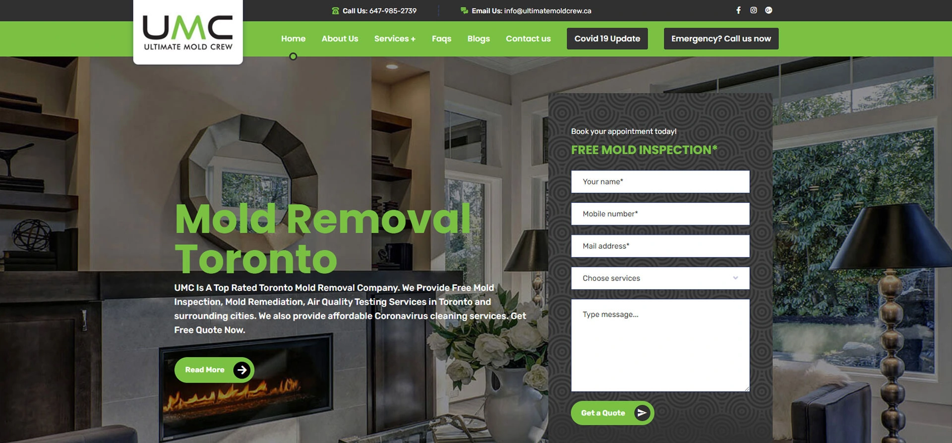 Ultimate Mold Crew case Study | Volt Studios